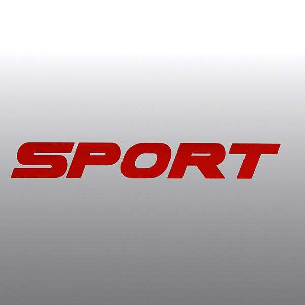 SPORT ステッカー マットレッド 511420310