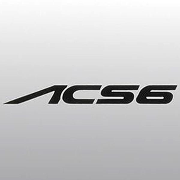 ACS6 ステッカー ブラック 5114631108
