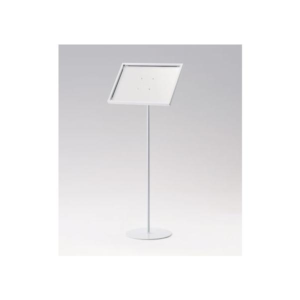 ●1台でタテ・ヨコ・角度を調整して使えるフロアスタンド。●入れ替え簡単な4辺開閉式のスリムフレーム。●お手頃価格、飲食店・物販・サービス施設で使えます。用紙寸法：A3（297×420）外寸法：437×1167×300有効画面寸法：284×4...