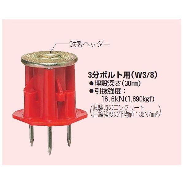未来工業 Nk 3w 白 50個 ヘッダーインサート 型枠用 カラー 贈呈