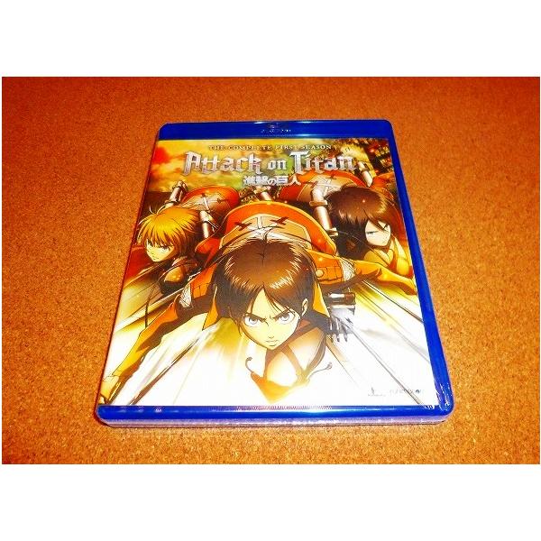 新品BD 進撃の巨人 第1期 全25話BOXセット 新盤 スリーブなし 北米版 