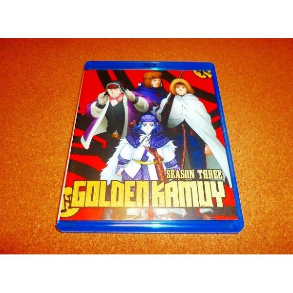 【並行輸入品】未使用BD　ゴールデンカムイ 第3期　25-36話BOXセット　開封品　北米版