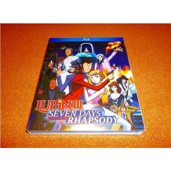 【並行輸入品】新品BD ルパン三世 セブンデイズ・ラプソディ TVスペシャルシリーズ第18作(2006年) 北米版 国内プレイヤーOK