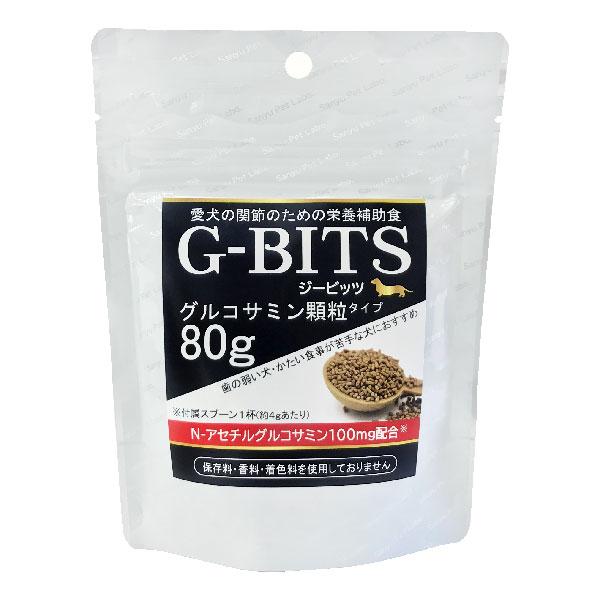 G Bits ジービッツ グルコサミン顆粒タイプ犬用 80g ドックサポートアエコム 通販 Yahoo ショッピング