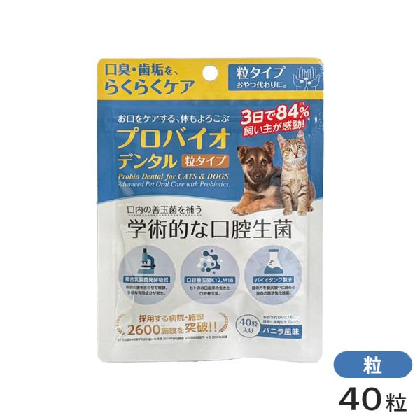 プロバイオデンタル 粒 40粒入 賞味期限2028年12月