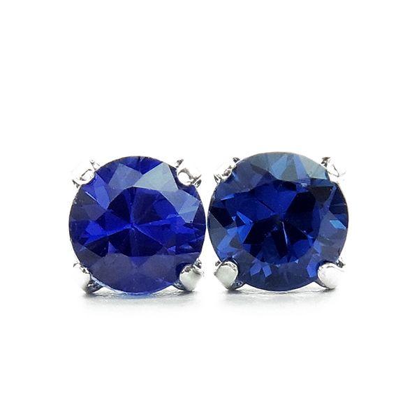 天然サファイア ピアス 0.20ct(Total) プラチナ Pt 保証書付 