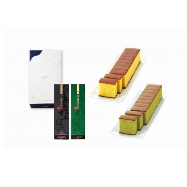 商品型番 0.6号内容量 五三焼カステラ0.6号（10切）×1本、五三焼カステラ玉露0.6号（10切）×1本原産国・原産地 長崎、アメリカ他賞味期間 (製造日より)常温30日アレルゲン表示 卵、小麦メーカー名 和泉屋