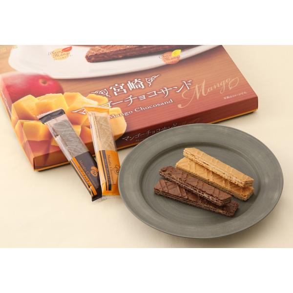 宮崎マンゴーチョコサンド 20個(プレーン&マンゴー×10個、チョコ