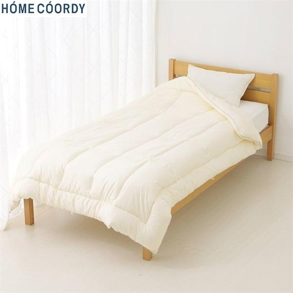 HOME COORDY 洗える羽毛掛け布団セミダブル