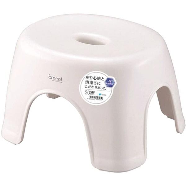 他サイト： アスベル　Emeal　風呂イス　20cm　ホワイトの商品画像