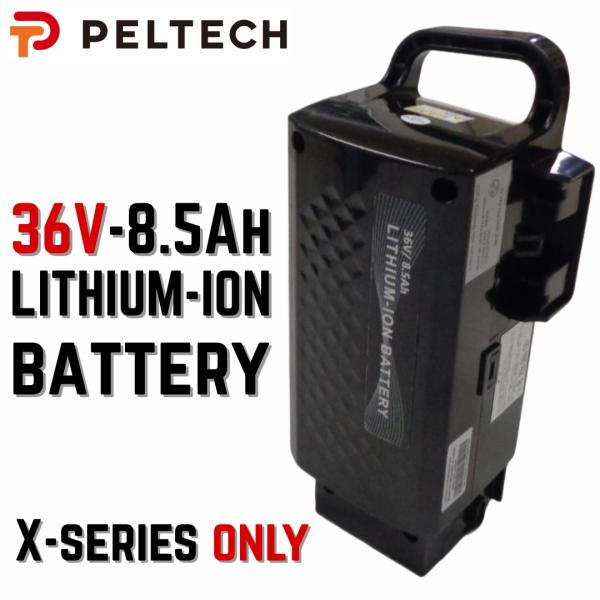 PELTECH ペルテック X-シリーズ専用 36V-8.5Ahリチウムイオン
