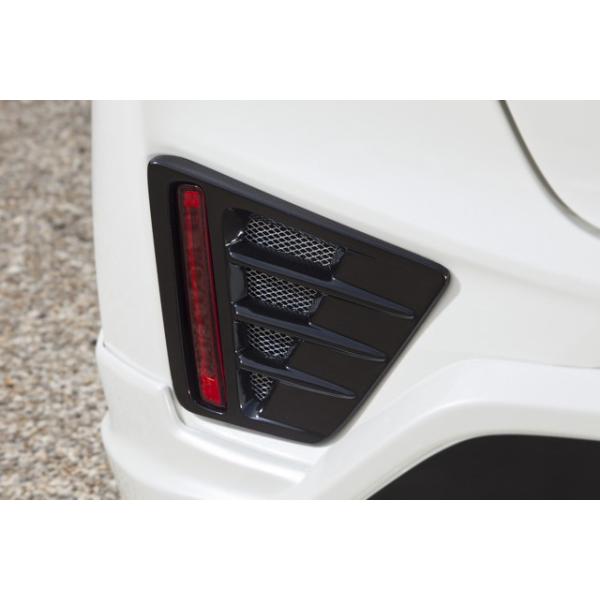 Crave｜フィット3（GP5/GP6,GK3〜6）リアバンパーダクトガーニッシュ