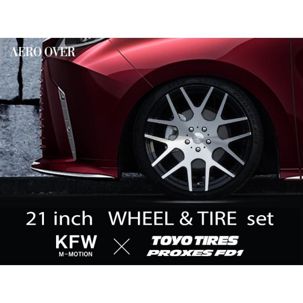 KFW M-MOTION | 9.0J-21inch インセット+38 新型10系レクサスLM