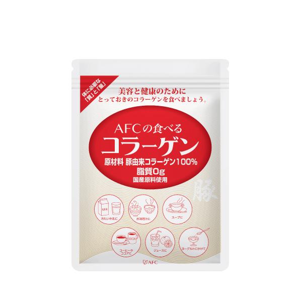 <br/><br/>国産豚皮を使用し、脂肪分などを取り除いた100％なコラーゲン粉末。 低分子化したコラーゲンで消化・吸収されやすくなっています。クセもなく溶けやすいので、色々な飲み物や料理に混ぜるだけ、手軽にコラー...