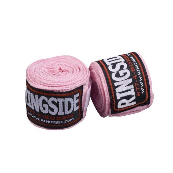 (Pink) - Ringside Mexican-Style Size Small Boxing Handwraps - 300cm