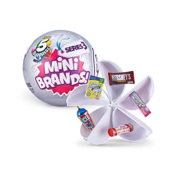 5-Surprise Mini Brands Collectible Capsule Ball by Zuru 6 Ball Bundle 