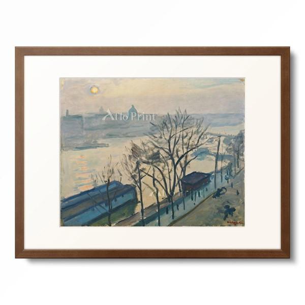 アルベール・マルケ Albert Marquet 「Setting Sun above Paris