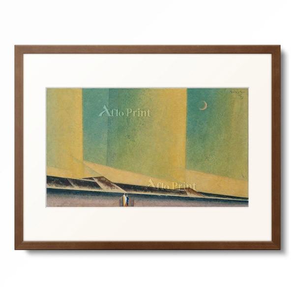 リオネル・ファイニンガー Lyonel Feininger 「Dunes with Crescent