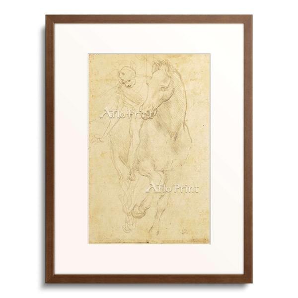 レオナルド・ダ・ヴィンチ Leonardo da Vinci 「Horse and Rider