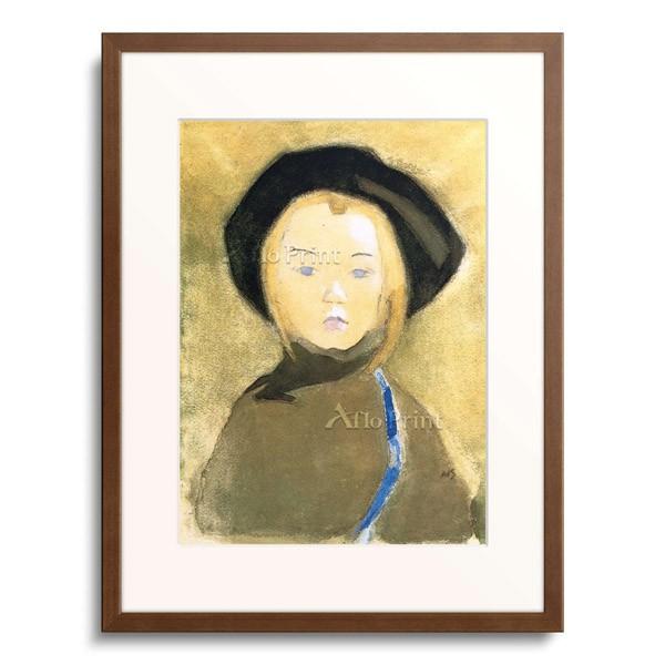 ヘレン・シャルフベック Helene Schjerfbeck 「Girl with blue Ribbon 