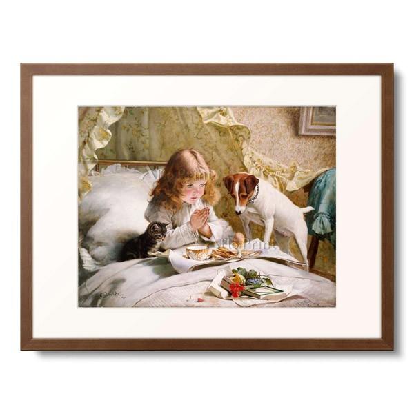 チャールズ・バートン・バーバー Charles Burton Barber 「Suspense. 1894」