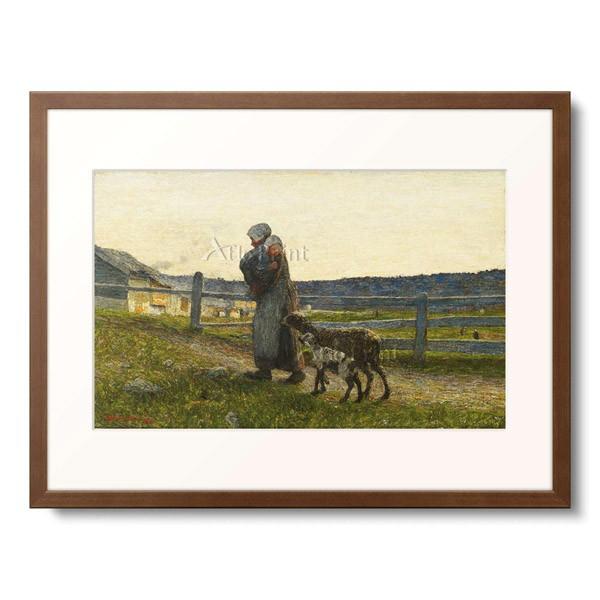 ジョヴァンニ・セガンティーニ Giovanni Segantini 「Le due madri