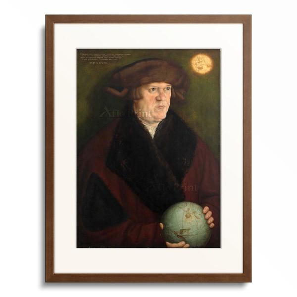 作者不明 (Nuremberg Master of the Neudorffer Portraits) 「Portrait of the astronomer Johann Schoner. 1528」