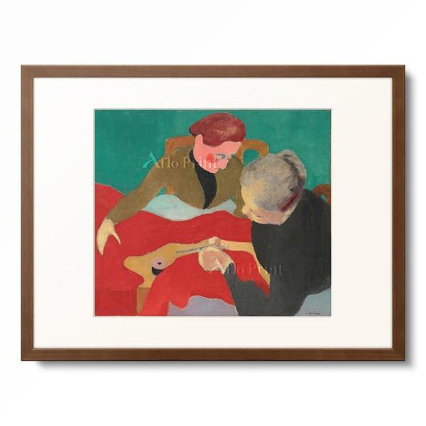 Edouard Vuillard、エドゥアール・ヴュイヤール 婦人と子供 | エドゥアール・ヴュイヤール | 収蔵品詳細 | 作品