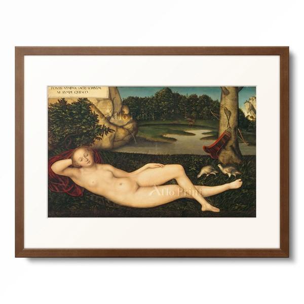 ルーカス・クラナッハ(父) Lucas Cranach der Altere 「The Nymph of the Fountain. 1530-35」