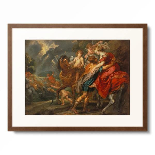 ヤン・ファン・デン・ヘッケ Jan van den Hoecke 「Dido and Aeneas.」