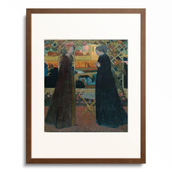 モーリス・ドニ Maurice Denis 「The visitation. 1894.」 : アフロ