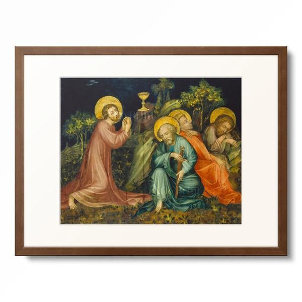 作者不明 (Master of the Nuremberg Altar of the Virgin) 「Agony in the Garden.」