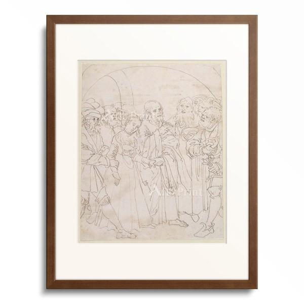 ルーカス・クラナッハ(父) Lucas Cranach der Altere 「Christ and the Adulteress.」