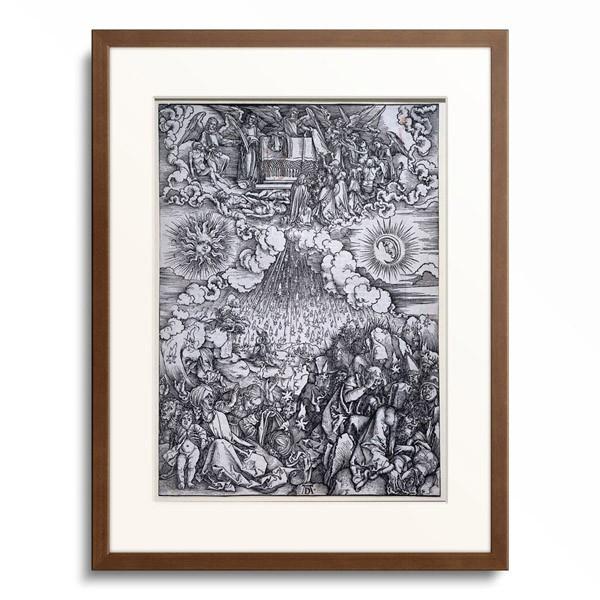 アルブレヒト・デューラー Albrecht Durer 「The Opening of the Fifth and Sixth Seal (Scene from the Apocalypse). About 1497/98」