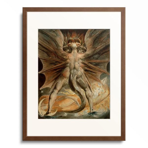 ウィリアム・ブレイク William Blake 「The Great Red Dragon