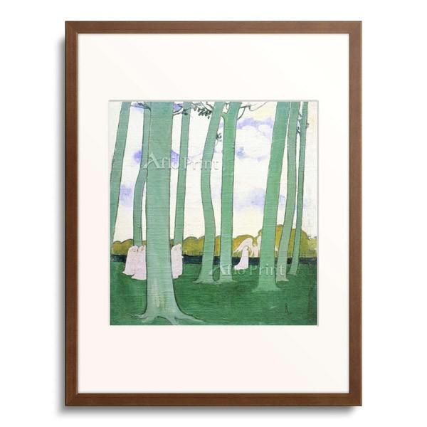 モーリス・ドニ Maurice Denis 「木々の中の行列(緑の木立)」 : アフロ