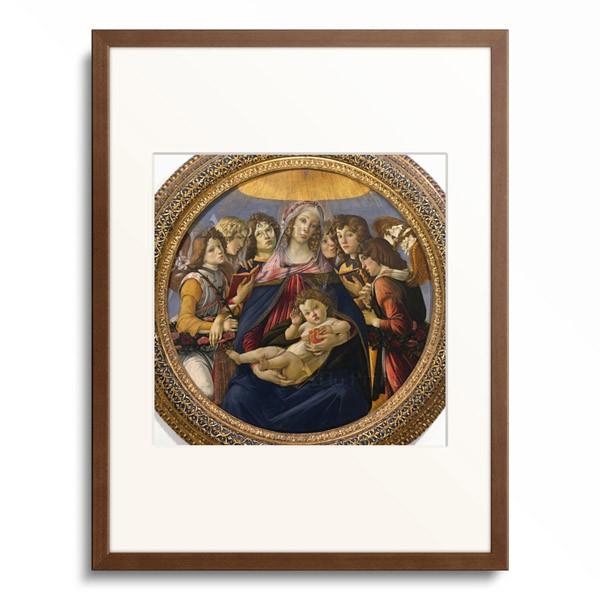 サンドロ・ボッティチェッリ Sandro Botticelli 「Madonna and Child and Six Angels」