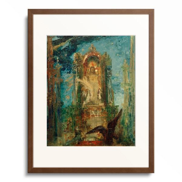 ギュスターブ・モロー「ジュピターとセメレー」ポスター ギュスターヴ・モロー - ジュピターとセメレ プリントポスター