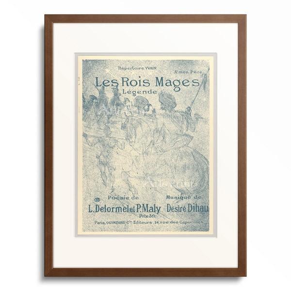 アンリ・ド・トゥールーズ＝ロートレック Henri Marie Raymond de Toulouse-Lautrec-Monfa 「Les Rois Mages, ca. 1880-1901.」
