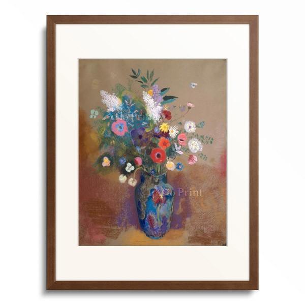 オディロン・ルドン Odilon Redon 「Bouquet of Flowers, ca