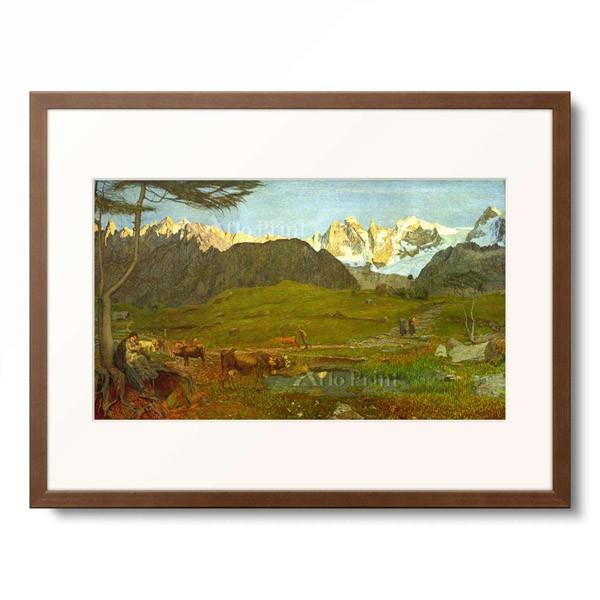 ジョヴァンニ・セガンティーニ Giovanni Segantini 「Il trittico