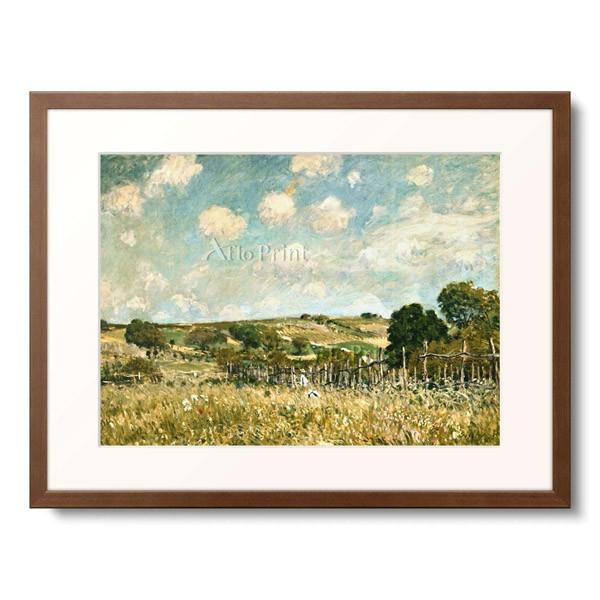 アルフレッド・シスレー Alfred Sisley 「The Meadow. 1875」 : アフロ
