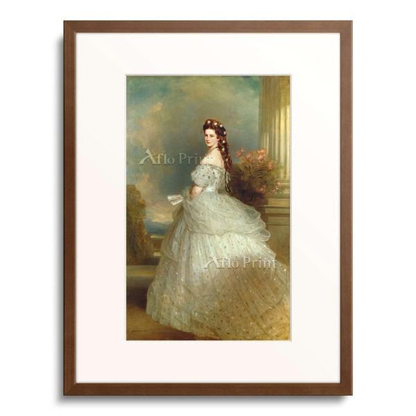 フランツ・ヴィンターハルター Franz Xaver Winterhalter 「Empress Elizabeth of Austria (Sissi). 1865.」