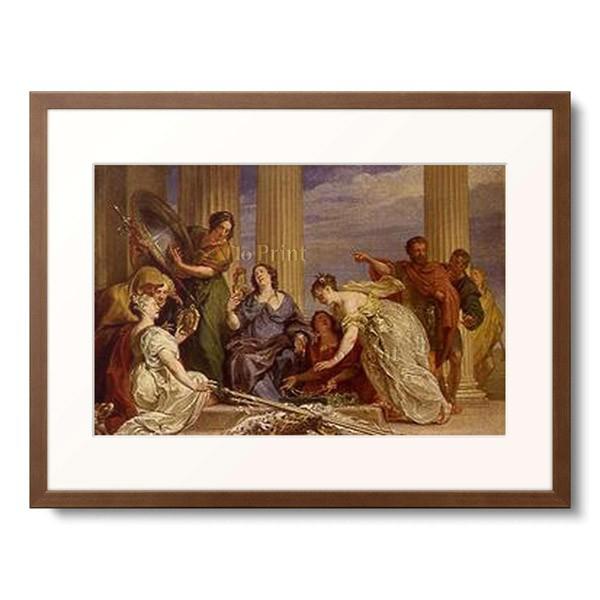 ヨハン・ボックホルスト Jan Boeckhorst 「Ulysses discovers Achilles dressed up as a girl.」