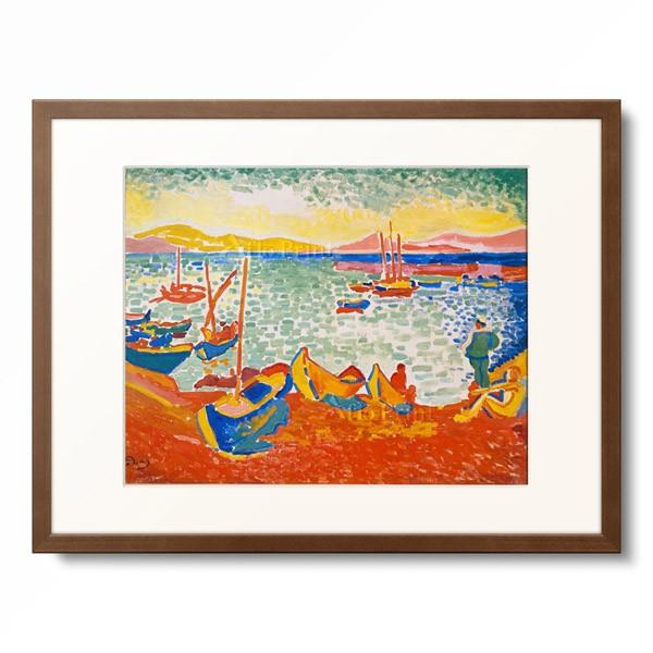 アンドレ・ドラン Andre Derain 「Boats in the Harbour at アンドレ・ドラン Andre Derain 「Boats in the Harbour at