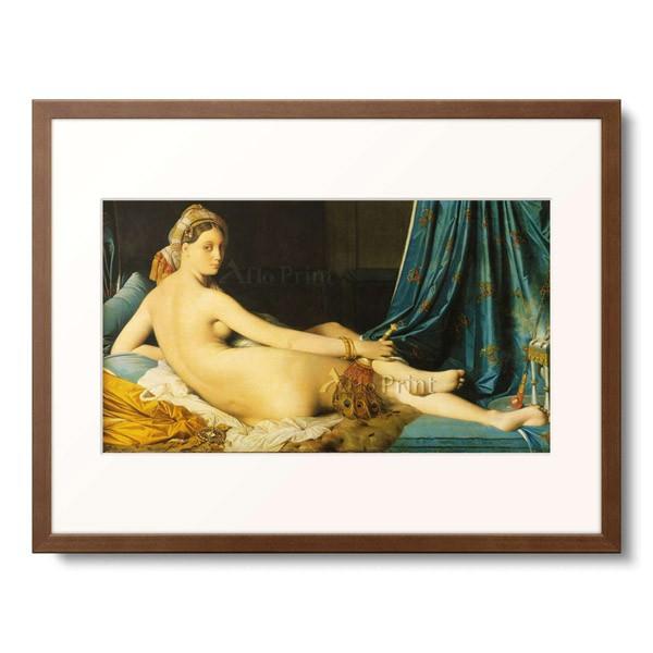 ドミニク・アングル Jean-Auguste-Dominique Ingres 「グランド・オダリスク La grande Odalisque.  1814.」