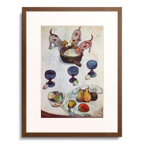 ポール・ゴーギャン、肘かけ椅子の上のひまわりのある静物、希少な画集