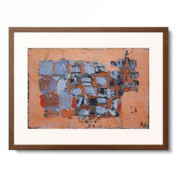 ニコラ・ド・スタール Nicolas de Stael 「Composition fond rouge