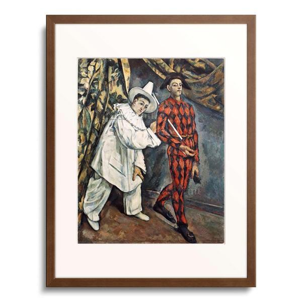 ポール・セザンヌ Paul Cezanne 「Pierrot and Harlequin (Mardi ポール・セザンヌ Paul Cezanne 「Pierrot and Harlequin (Mardi