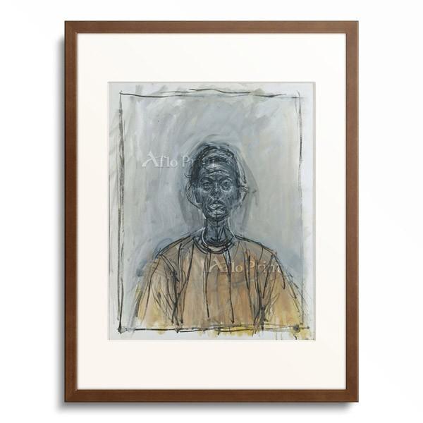 杉本博司 Past Presence 070、大きな女性像 III ポスター 杉本博司